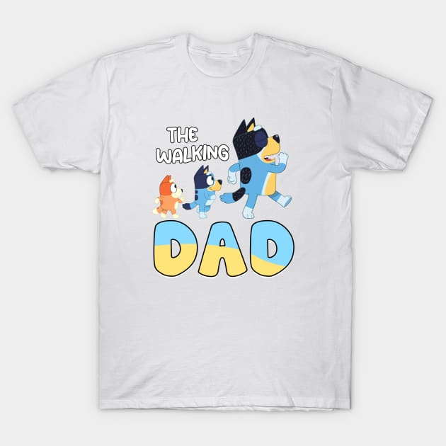 Bluey and Bingo Animated Movie Trending T-Shirt by Justine Nolanz